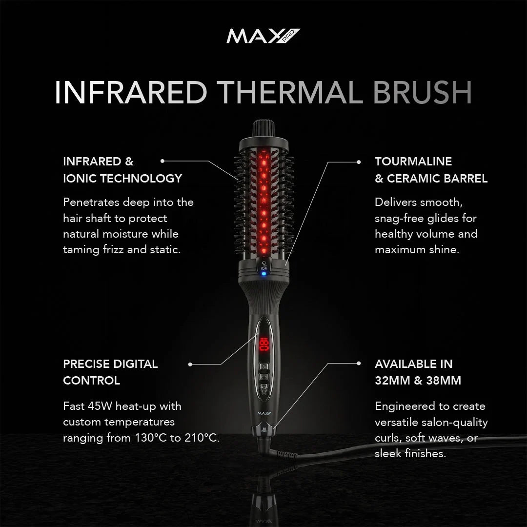 Max Pro Infrared Thermal Brush 38mm