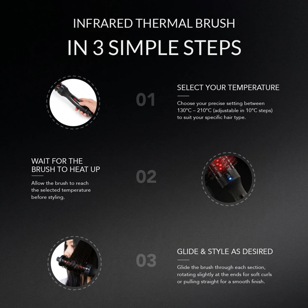 Max Pro Infrared Thermal Brush 32 mm