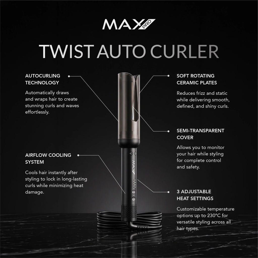 Max Pro Twist Automatische Krultang 34mm